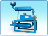 compressor with a reactive silencer